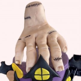 2 Katlı Wednesday Figürlü Pasta